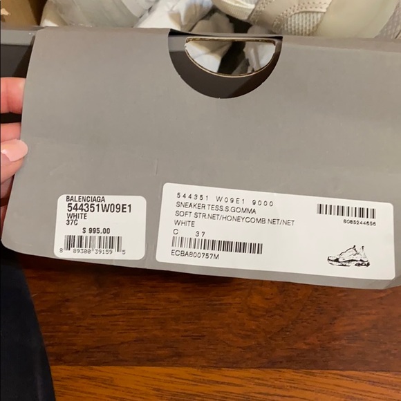 SOLD Balenciaga Triple S Clear Sole - Picture 4 of 7
